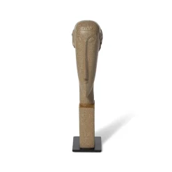 Amedeo Modigliani: Green Tête Sculpture
