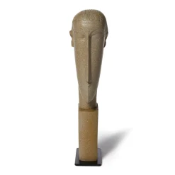 Amedeo Modigliani: Green Tête Sculpture
