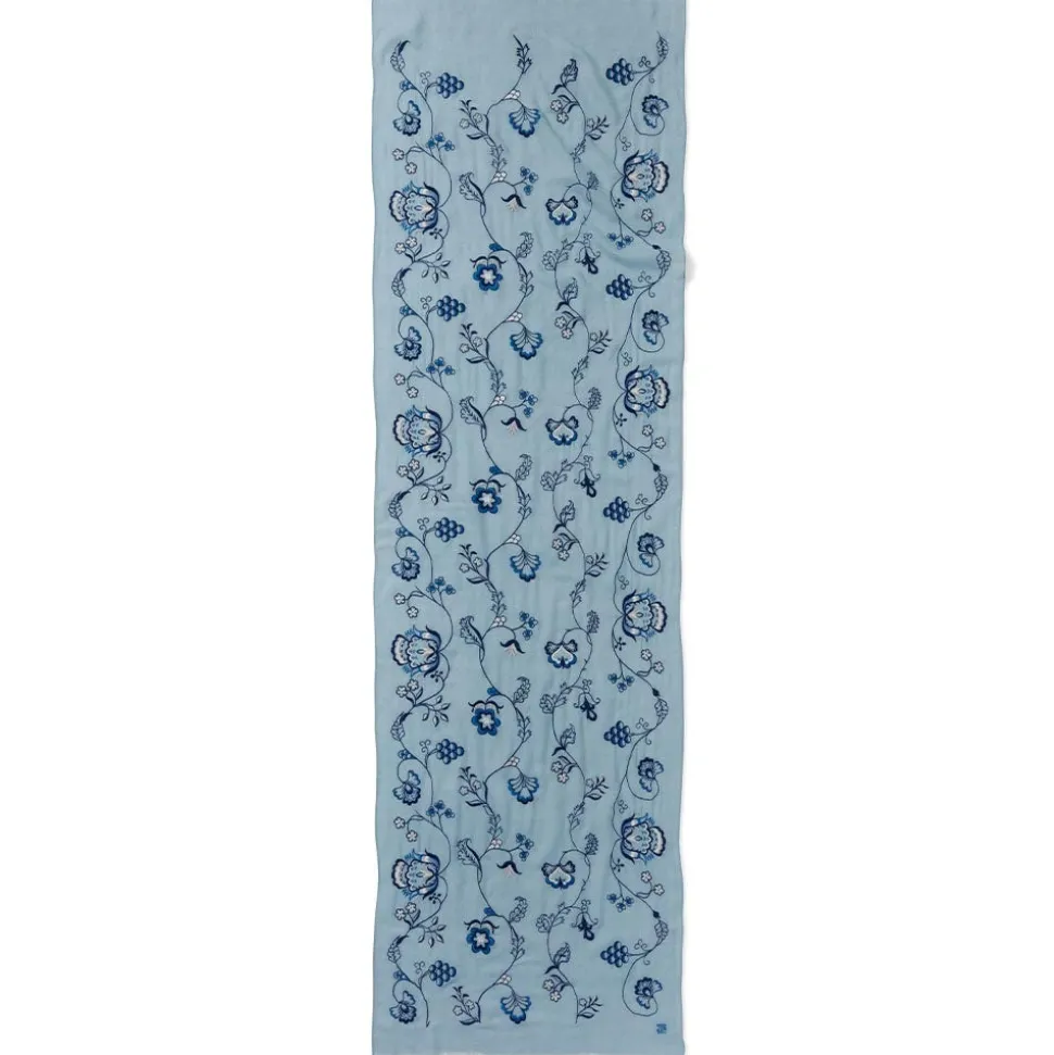 American Vines Embroidered Shawl