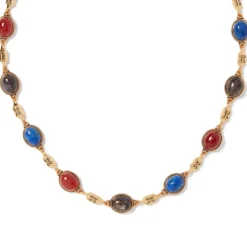 Ancient Gems Multistone Statement Necklace