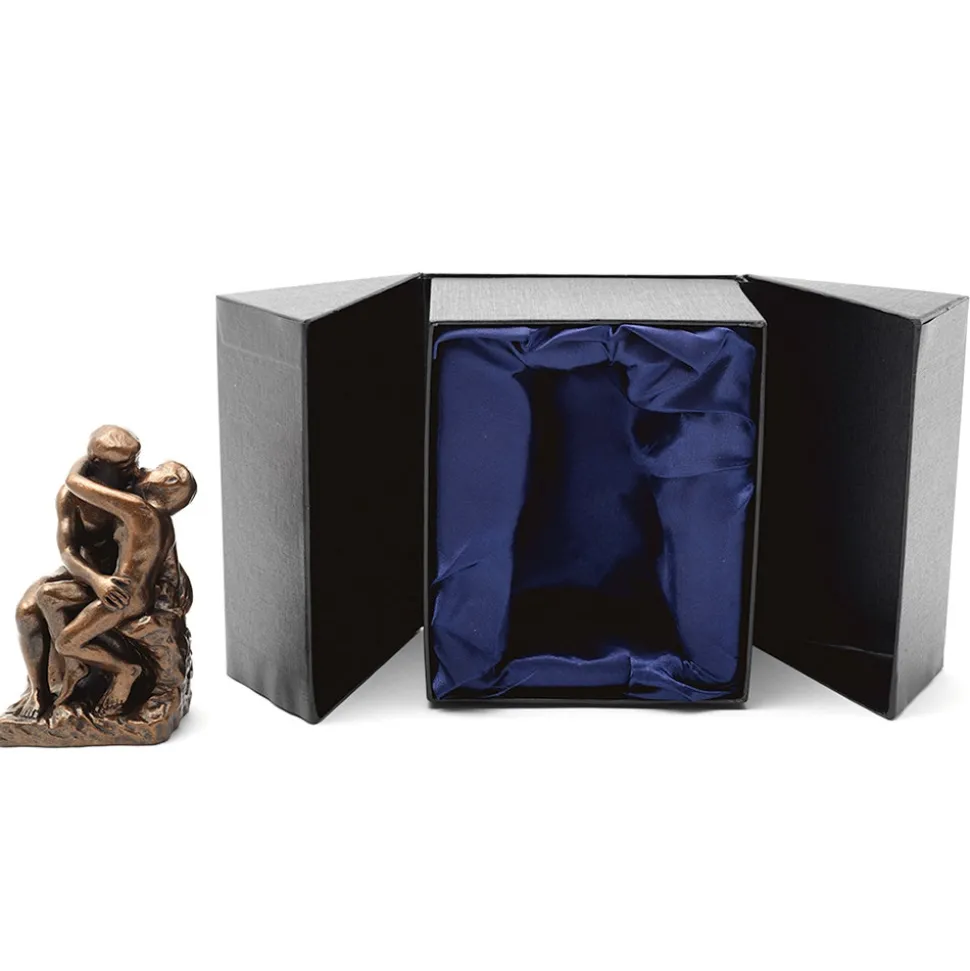 Auguste Rodin: The Kiss Bronze-Toned Sculpture