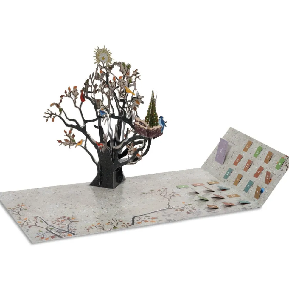 Avian Holiday Pop-Up Advent Calendar