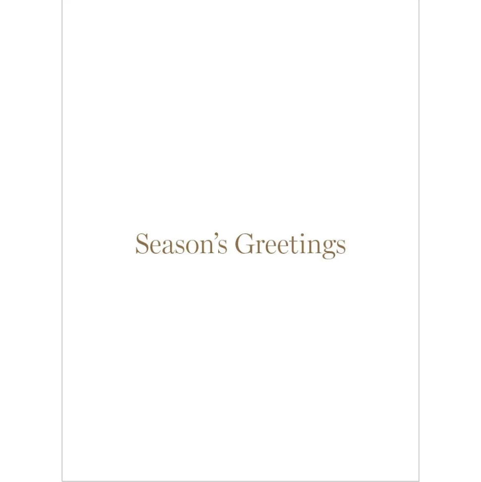 Birds and Flowers of the Four Seasons Holiday Cards