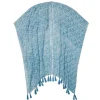 Blue & White Qing Floral Cover-Up