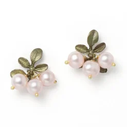 Blushing Berries Necklace and Earrings Set