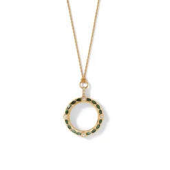 Bohemian Dragon Magnifier Pendant Necklace