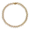Braided Pearl Necklace