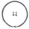 Chelsea Peacock Pearl Necklace and Drop Earrings Set