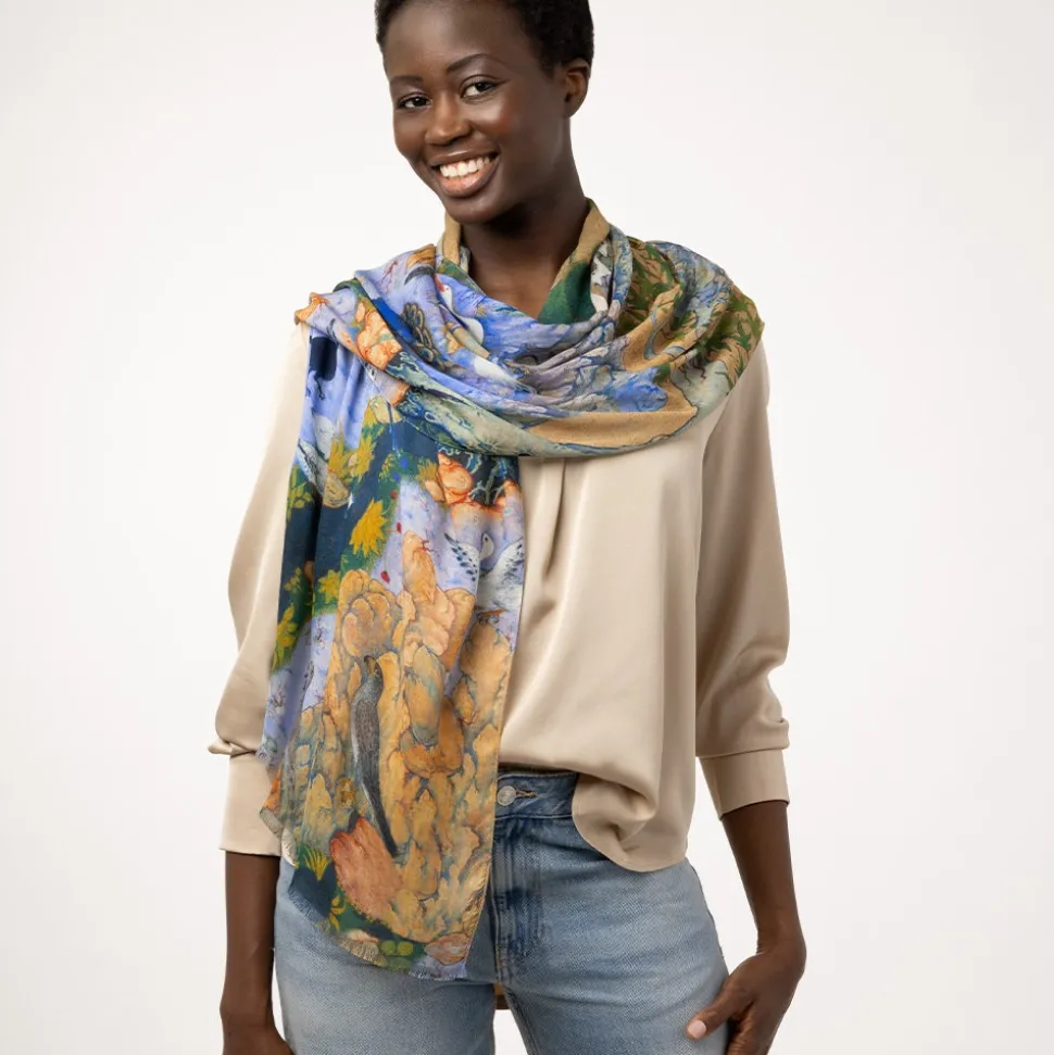 Concourse of the Birds Oblong Scarf