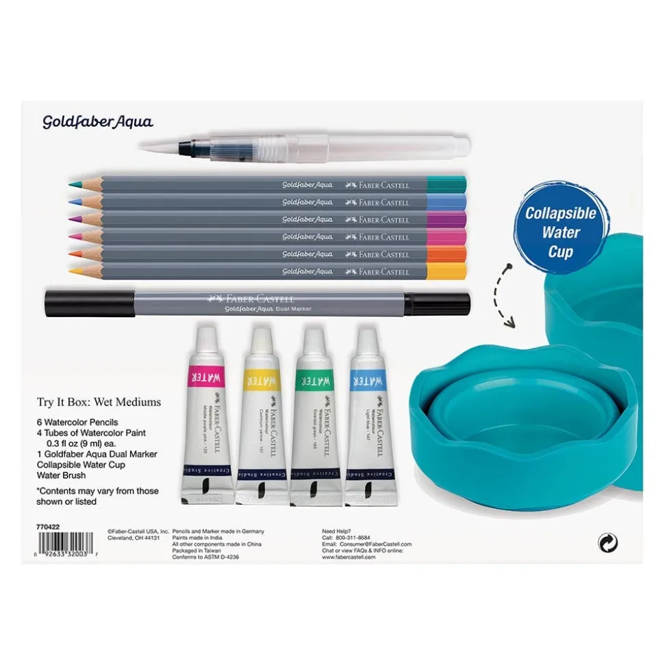 Creative Studio Try It Box: Wet Mediums