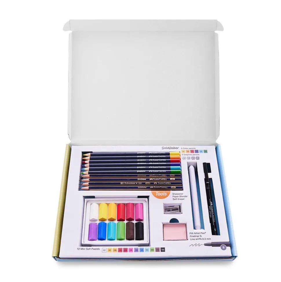 Creative Studio Try It Box: Dry Mediums