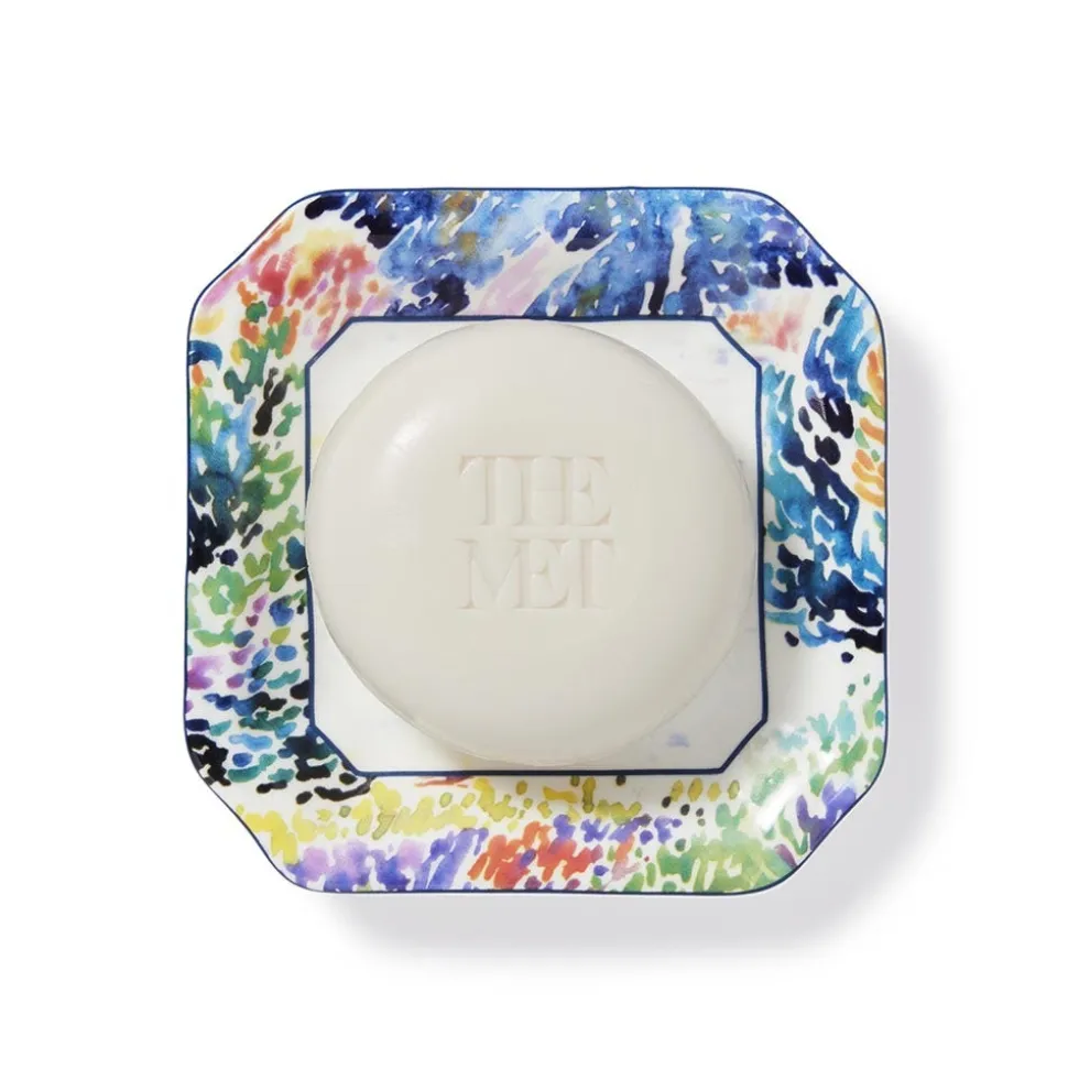 Cross Cap Nègre Scented Soap and Porcelain Dish Gift Set