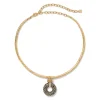 Egyptian Feather Collar Necklace