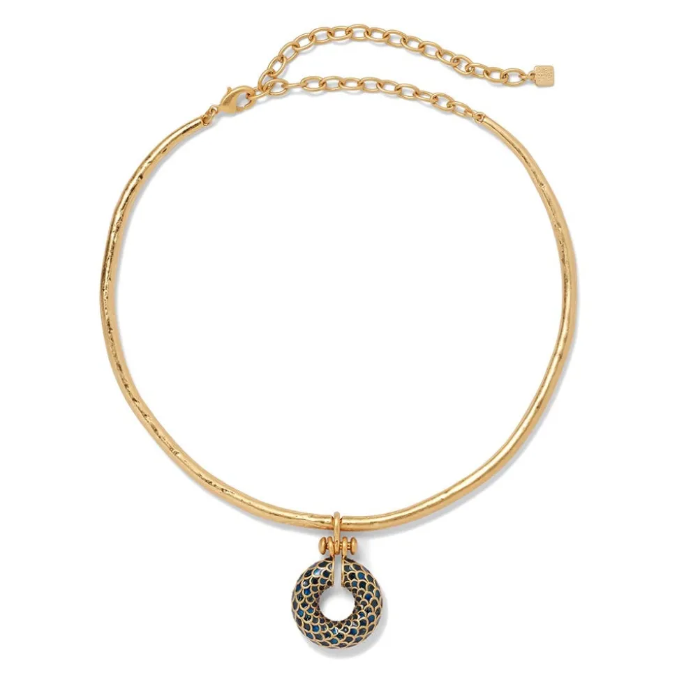 Egyptian Feather Collar Necklace