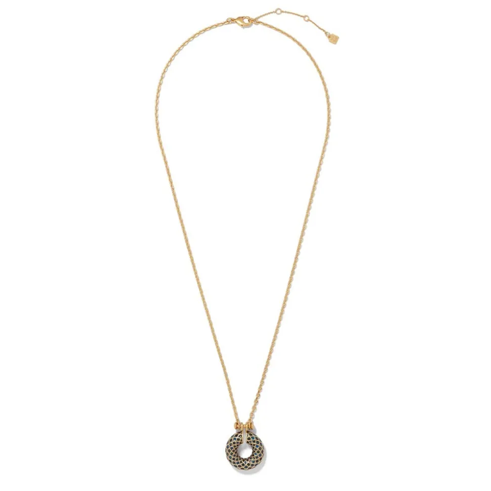 Egyptian Feather Pendant Necklace