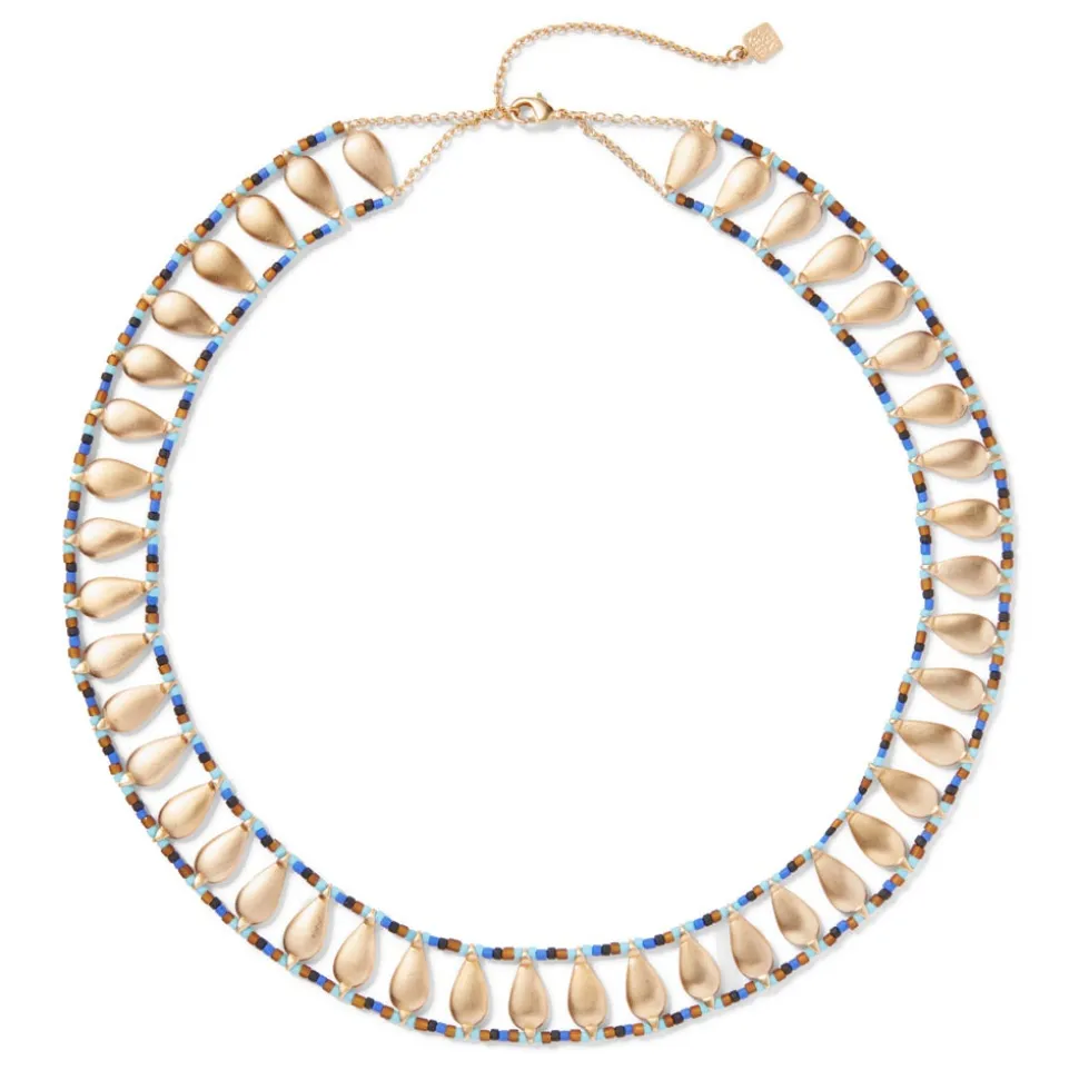 Egyptian Fringe Collar Necklace