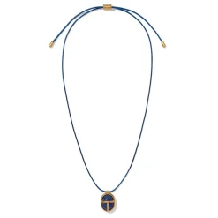 Egyptian Heart Scarab Pendant Necklace