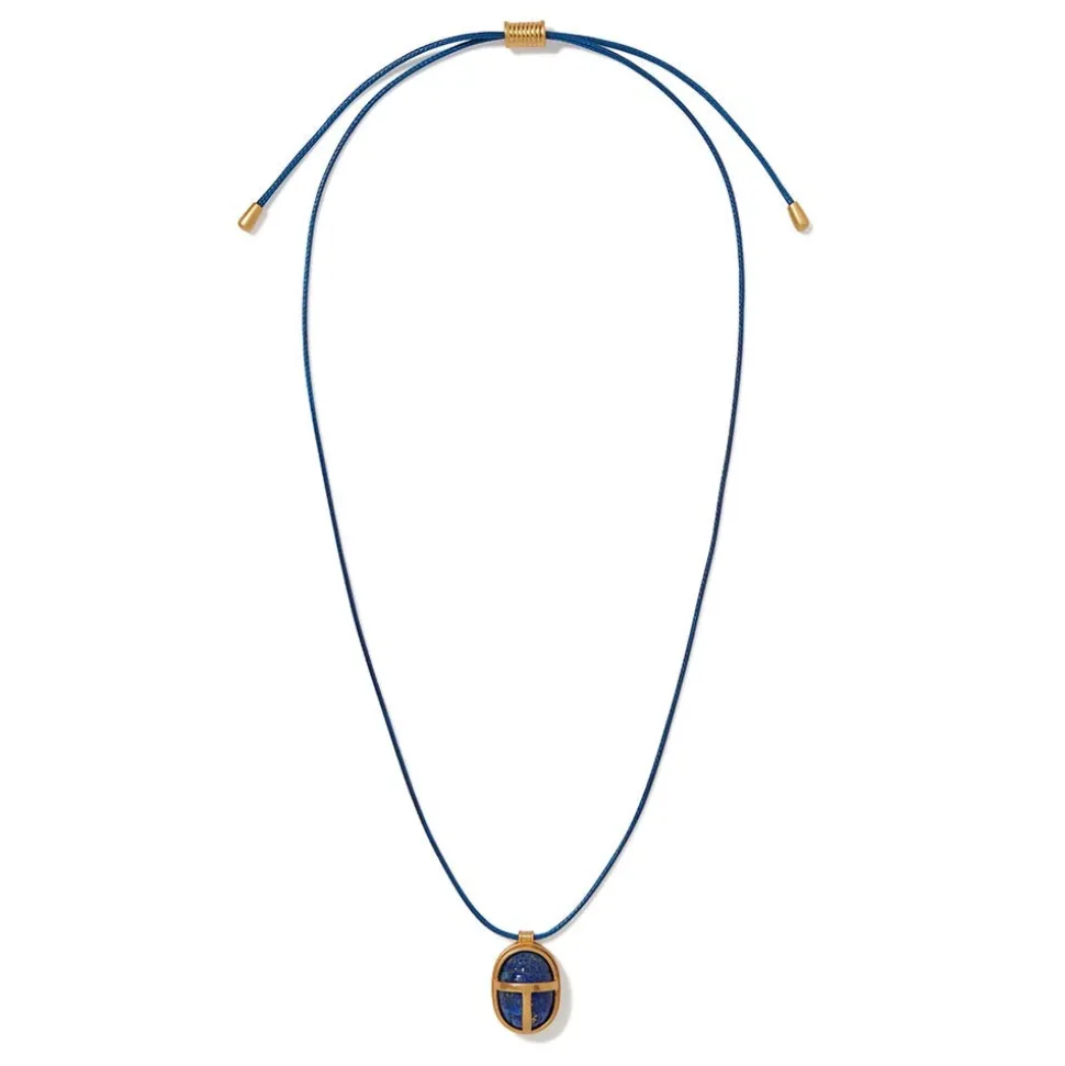 Egyptian Heart Scarab Pendant Necklace