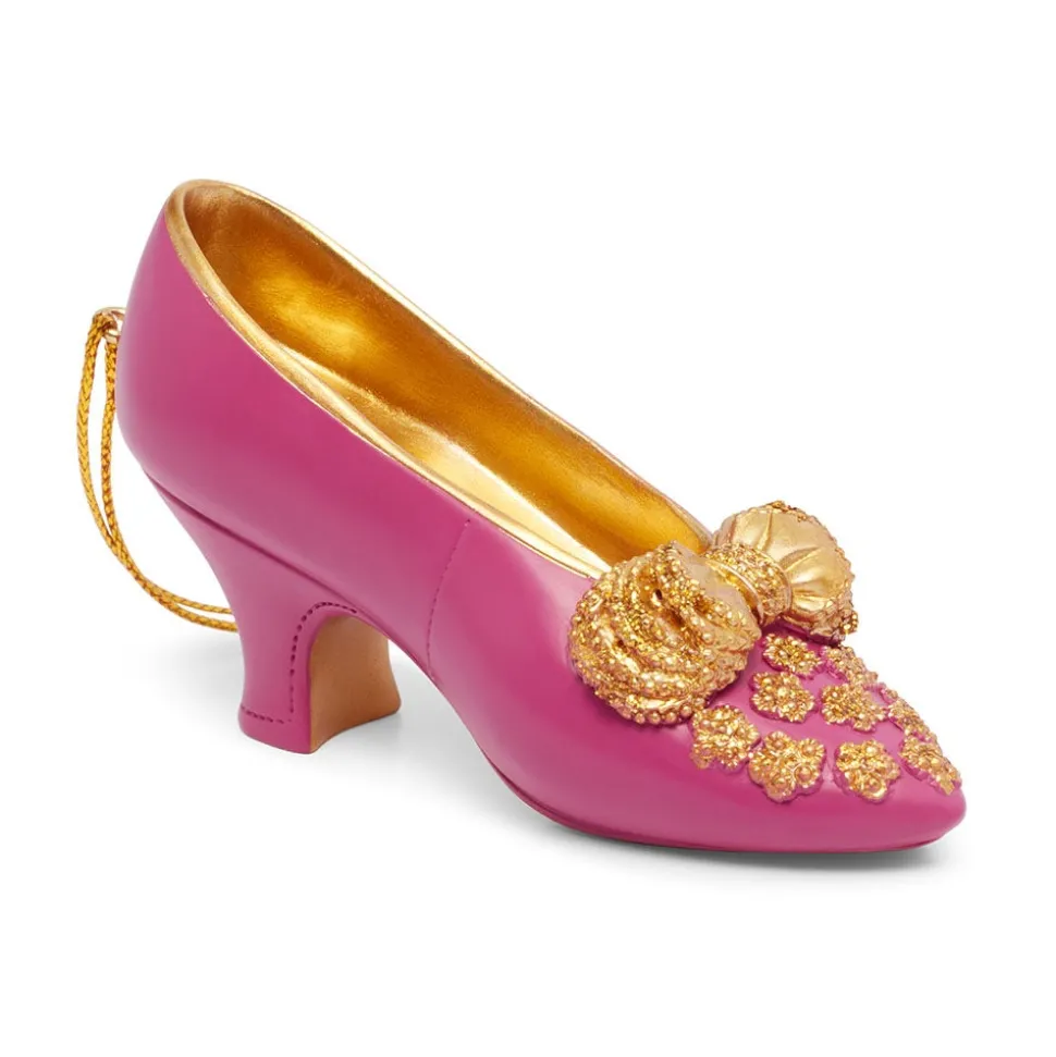 Embellished Evening Slipper Shoe Ornament