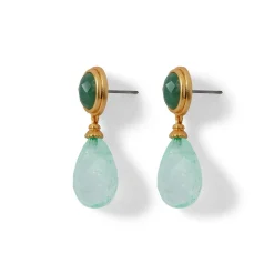 French Serpent Drop Earrings