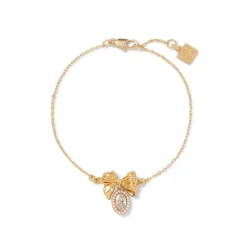 French Wreath Bow Bracelet