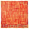 Gee's Bend Kennedy Basket-Weave Oversize Square Scarf