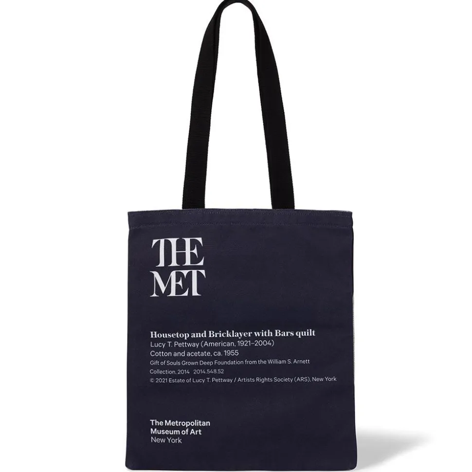 Gee's Bend Pettway Quilt Design Tote