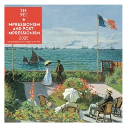 Impressionism and Post-Impressionism Wall Calendar 2025