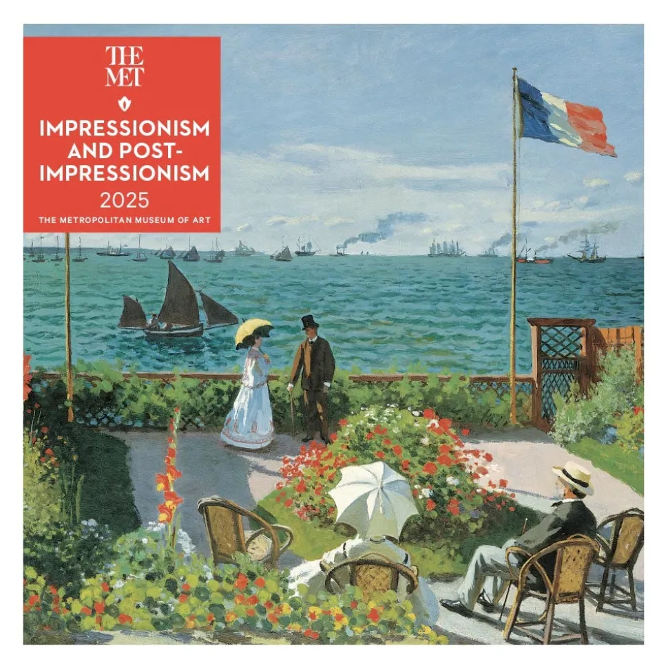 Impressionism and Post-Impressionism Wall Calendar 2025