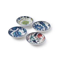 Iznik Garden Oil Cruet and Dipping Bowl Set