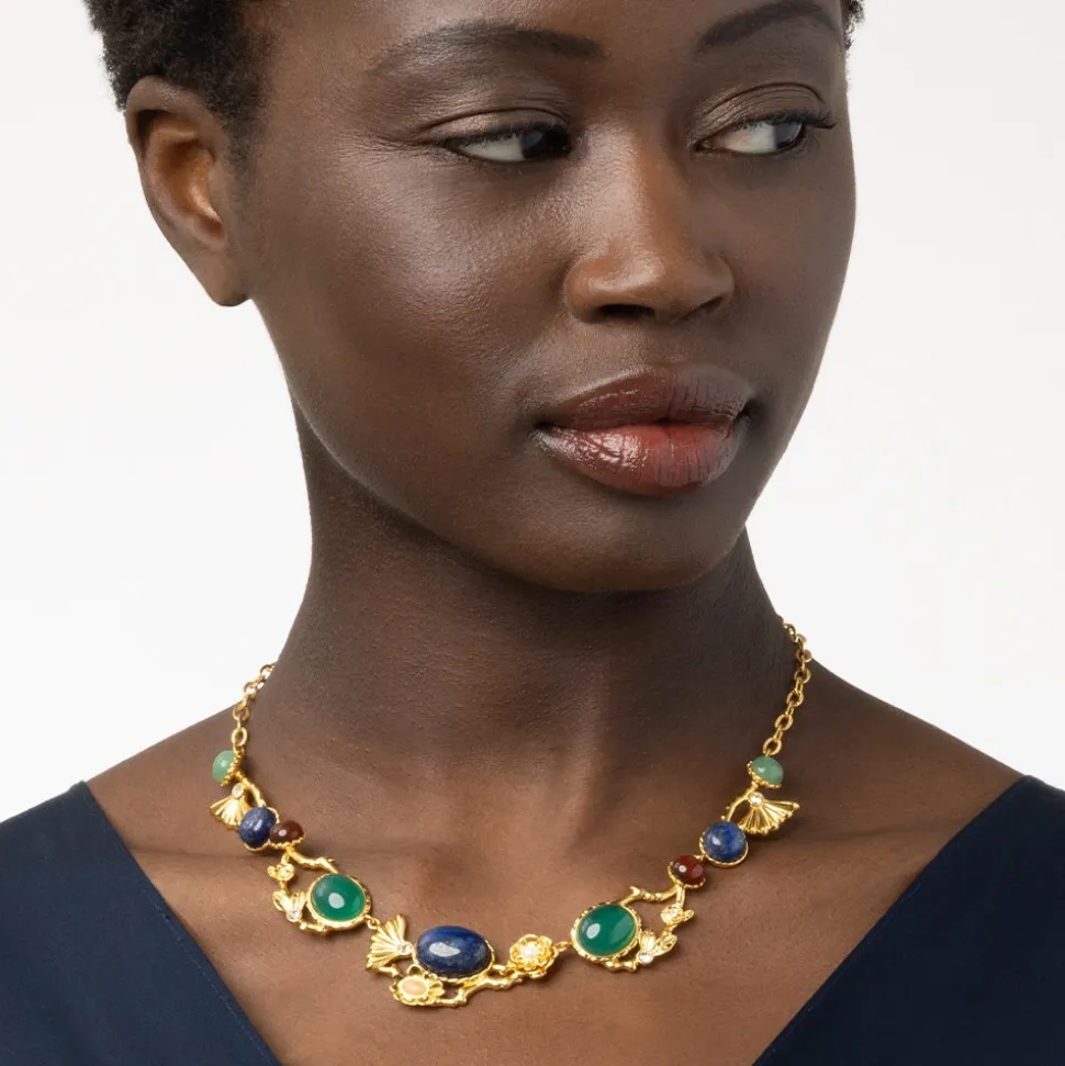 Japanese Imari Collar Necklace