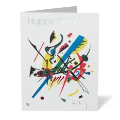 Kandinsky Small Worlds Happy Birthday Cards