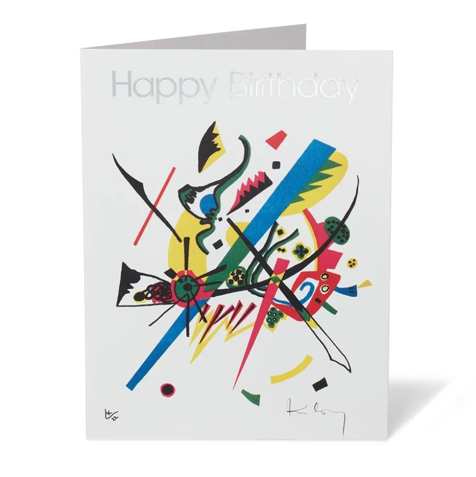 Kandinsky Small Worlds Happy Birthday Cards