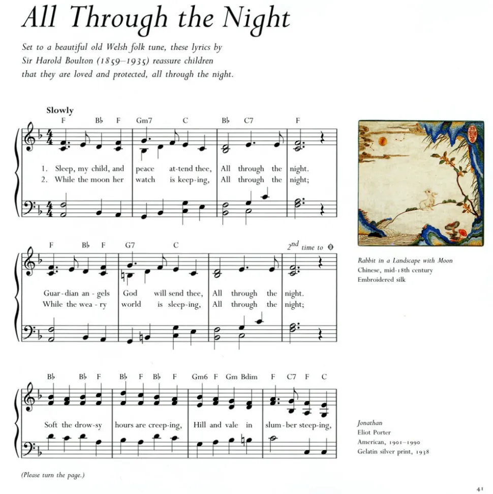 Lullabies Songbook and CD