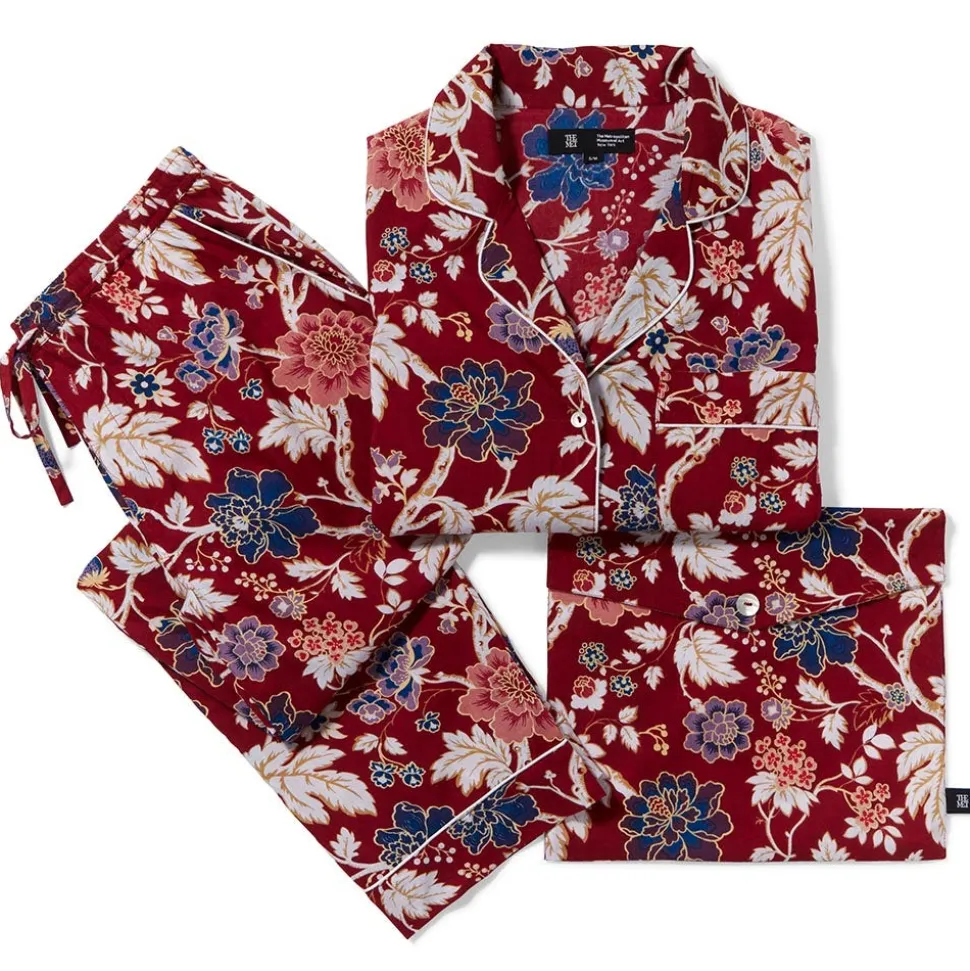 Lyon Floral Cotton Women's Pajamas