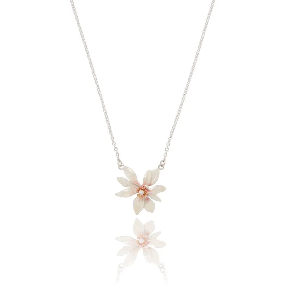 Magnolia Pendant Necklace