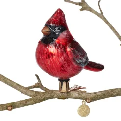 Met Birds Handmade Glass Ornament Set