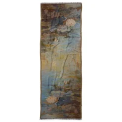 Monet Bridge and Water Lilies Shawl
