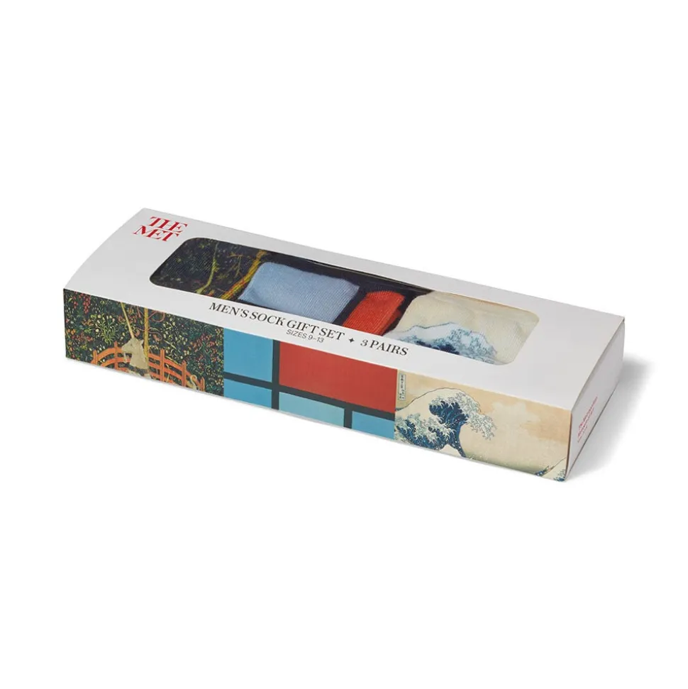 Museum Favorites Men's Gift-Boxed Sock Set