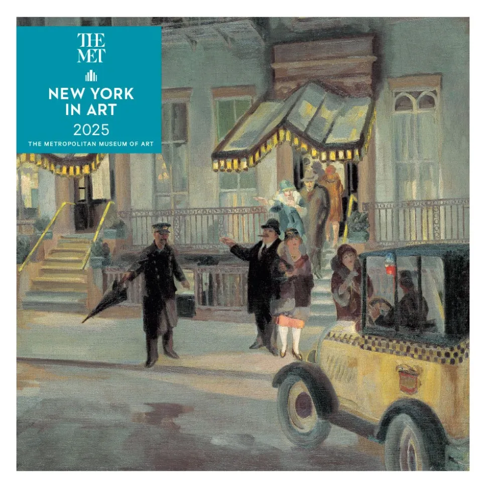 New York in Art Wall Calendar 2025