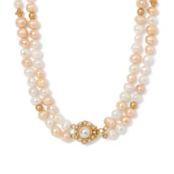Philippine Pearl Double-Strand Necklace