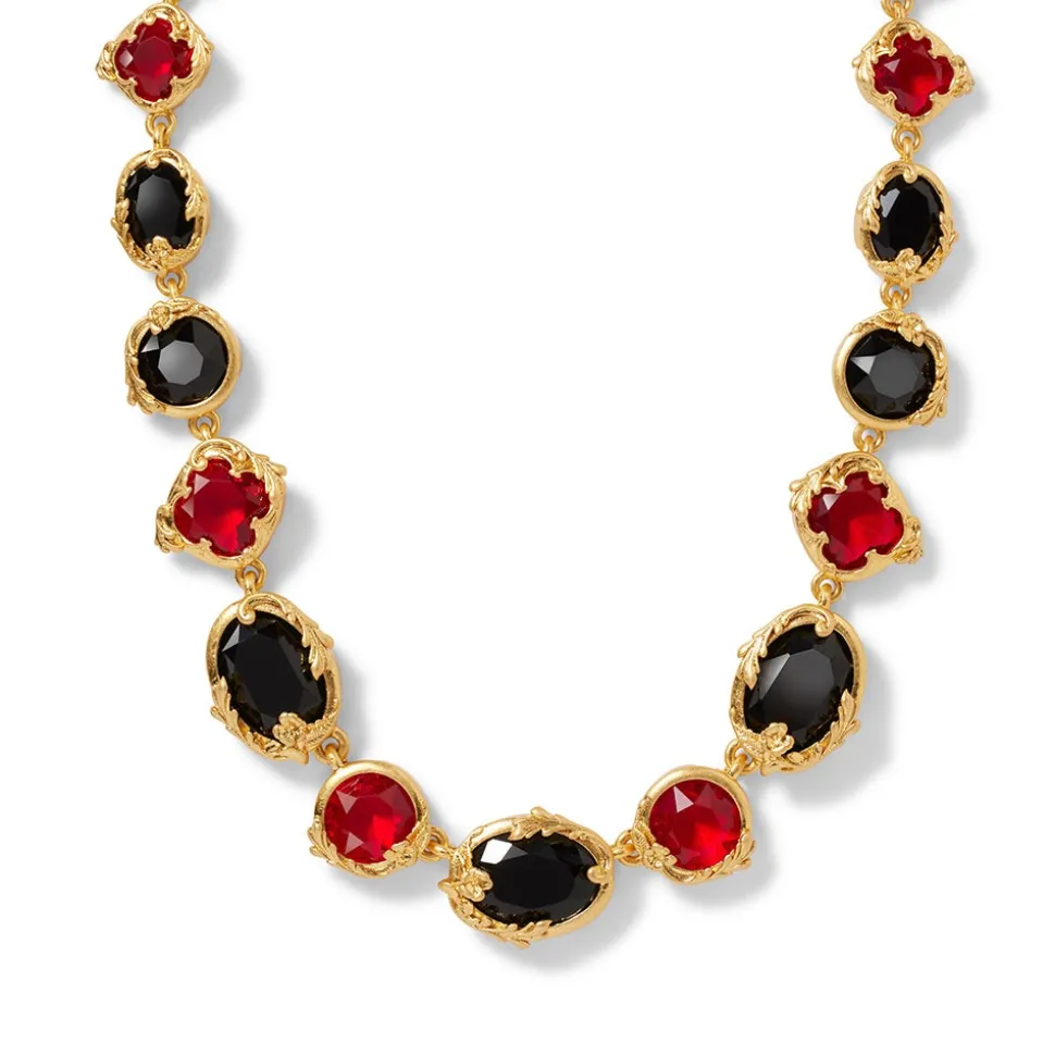 Rococo Motifs Collar Necklace