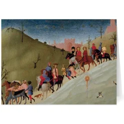 Sassetta: Journey of the Magi Holiday Cards