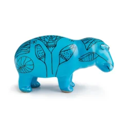 Statuette of a Hippopotamus Sculpture