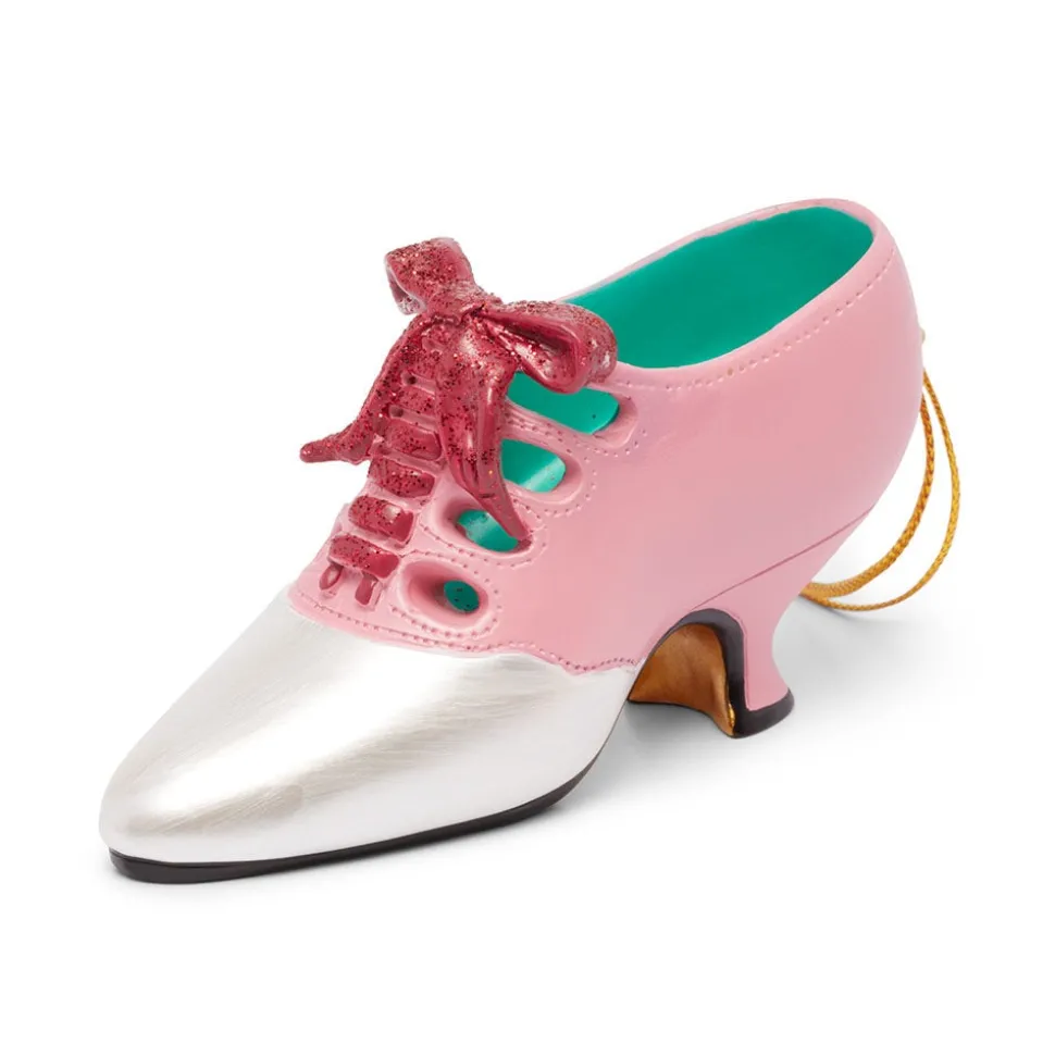 Strappy Lace-Up Shoe Ornament