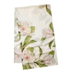 Studies of Magnolias Oblong Silk Scarf