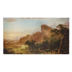 Sublime Landscapes Durand Oversize Oblong Silk Scarf