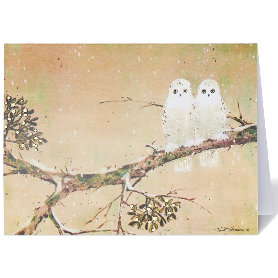 Tait-Henson: Two on a Perch Holiday Cards