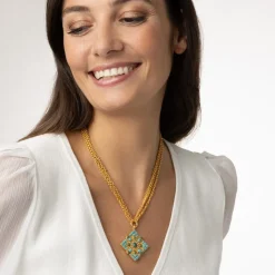 Tibetan Mandala Pendant Necklace