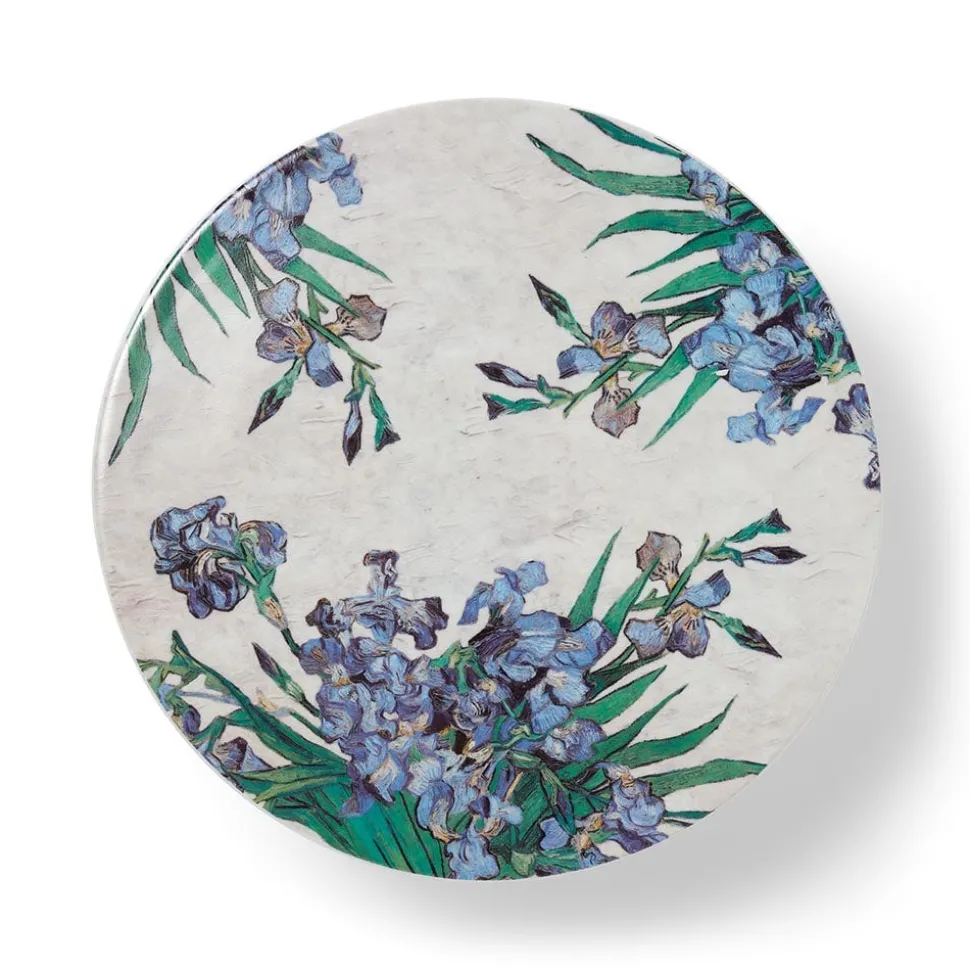 Van Gogh Irises Cake Stand
